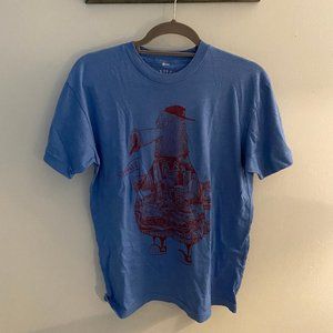 PAUL CARPENTER ART Blue Tshirt (M)